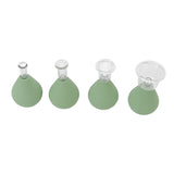 4Pcs Facial Cupping Therapy Set Help Sleep Tighten Skin Reduce Fine Lines Face Vacuum Suction Cup for Home Beauty Salon