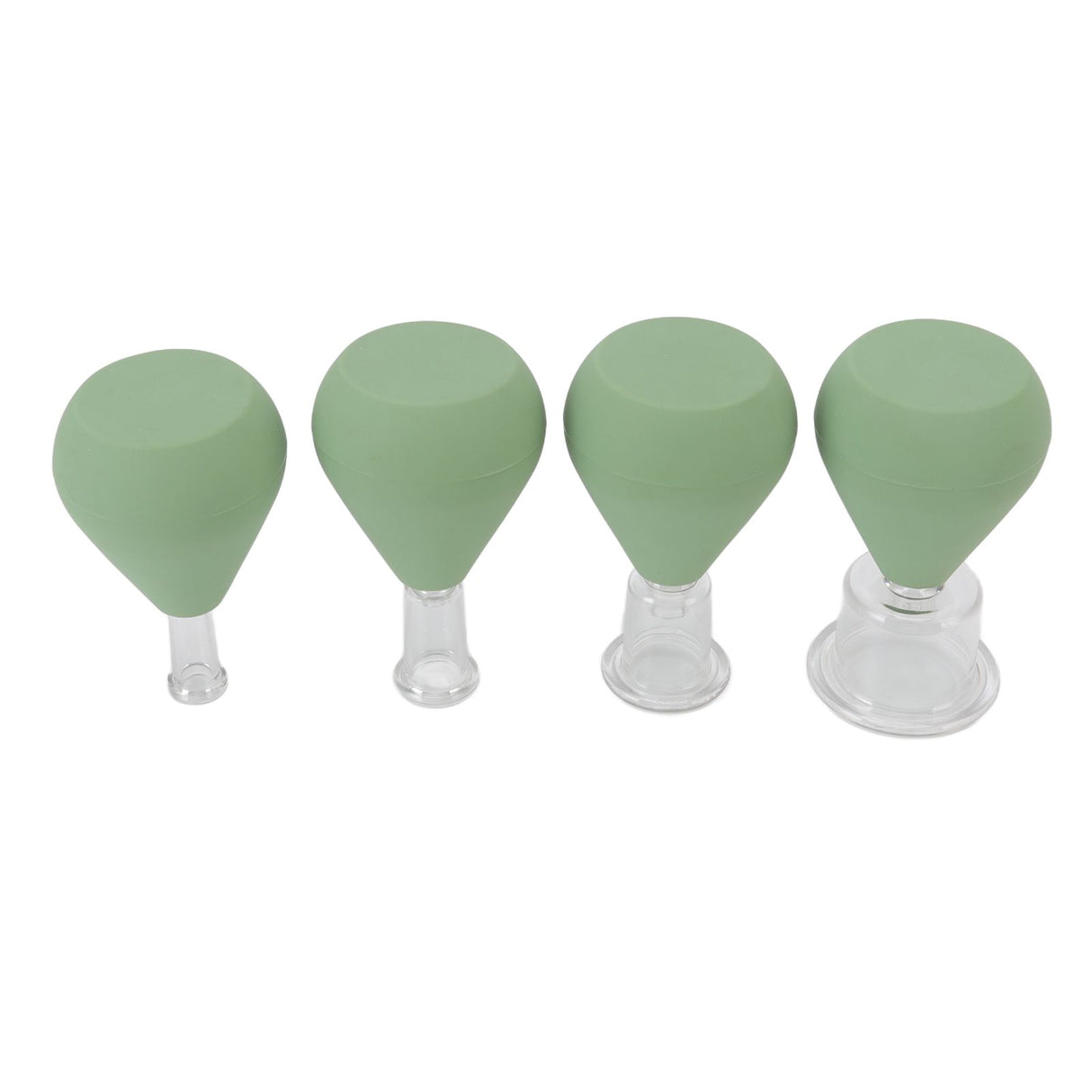 4Pcs Facial Cupping Therapy Set Help Sleep Tighten Skin Reduce Fine Lines Face Vacuum Suction Cup for Home Beauty Salon