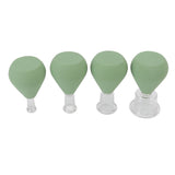 4Pcs Facial Cupping Therapy Set Help Sleep Tighten Skin Reduce Fine Lines Face Vacuum Suction Cup for Home Beauty Salon
