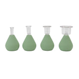 4Pcs Facial Cupping Therapy Set Help Sleep Tighten Skin Reduce Fine Lines Face Vacuum Suction Cup for Home Beauty Salon - 45-Degree Angle