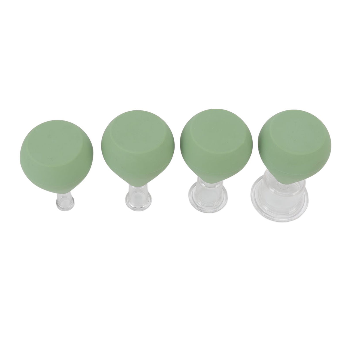 4Pcs Facial Cupping Therapy Set Help Sleep Tighten Skin Reduce Fine Lines Face Vacuum Suction Cup for Home Beauty Salon