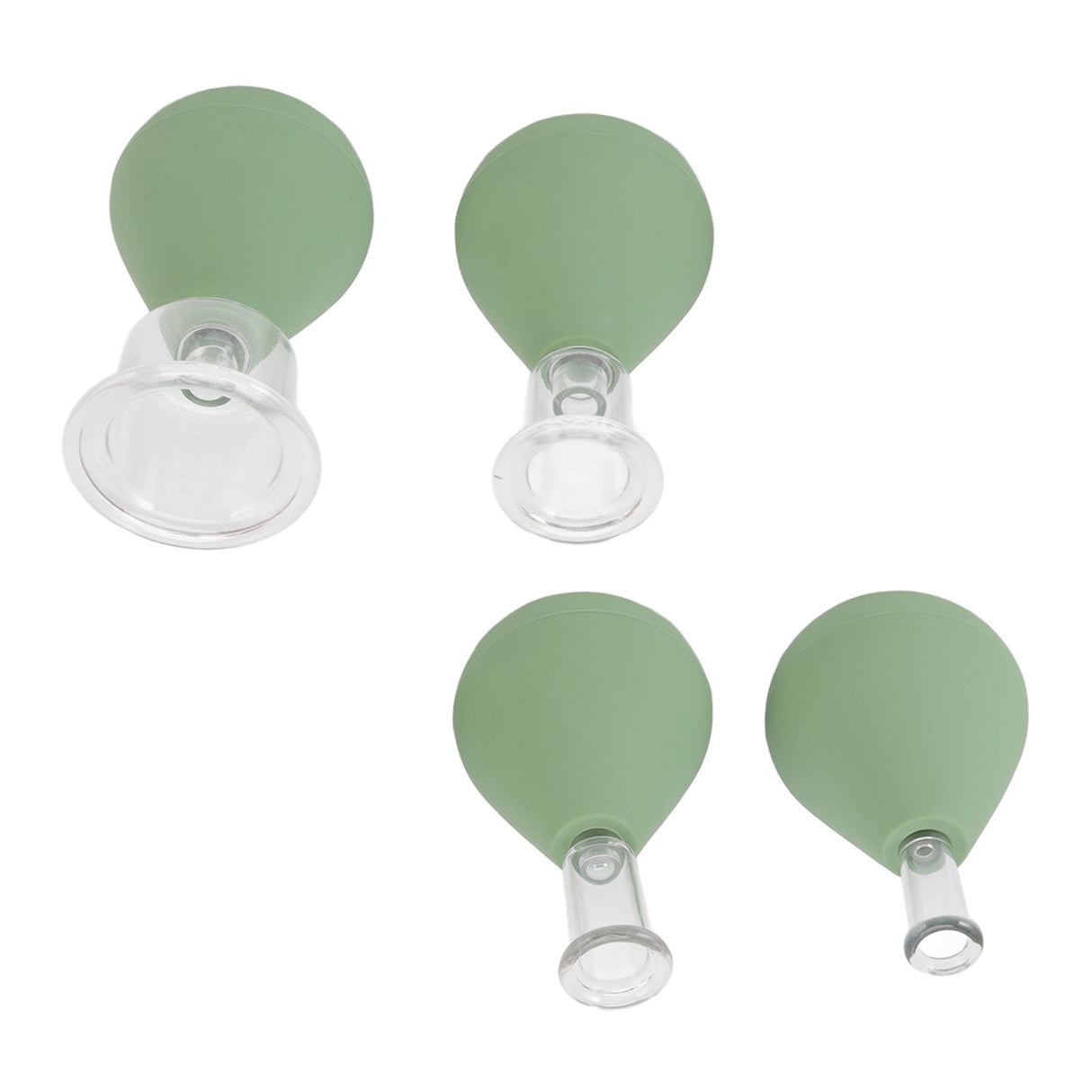 4Pcs Facial Cupping Therapy Set Help Sleep Tighten Skin Reduce Fine Lines Face Vacuum Suction Cup for Home Beauty Salon
