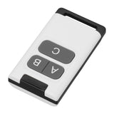 RF Remote Control Switch 433MHZ Prevent Interference Universal Wireless Remote for Light Home Appliance DIY 3 Key - Rear View