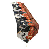 Table Runner Cotton and Linen for Halloween Decorations Home Dining Table 33x180cm