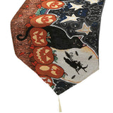 Table Runner Cotton and Linen for Halloween Decorations Home Dining Table 33x180cm