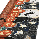 Table Runner Cotton and Linen for Halloween Decorations Home Dining Table 33x180cm