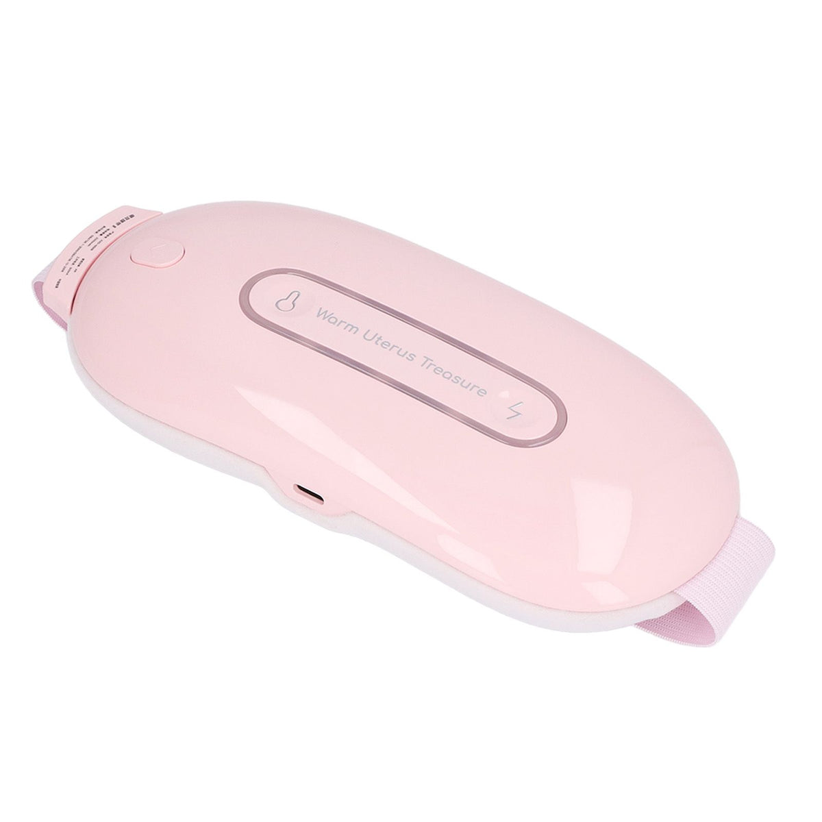 Electric Menstrual Heating Belt 3 Gears Fast Heating Intelligent Massage Electric Waist Belt for Women Pink