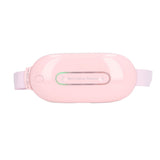 Electric Menstrual Heating Belt 3 Gears Fast Heating Intelligent Massage Electric Waist Belt for Women Pink