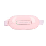 Electric Menstrual Heating Belt 3 Gears Fast Heating Intelligent Massage Electric Waist Belt for Women Pink