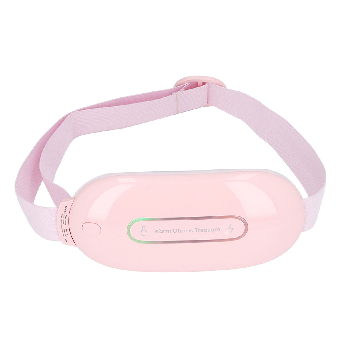 Electric Menstrual Heating Belt 3 Gears Fast Heating Intelligent Massage Electric Waist Belt for Women Pink