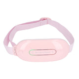 Electric Menstrual Heating Belt 3 Gears Fast Heating Intelligent Massage Electric Waist Belt for Women Pink