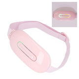 Electric Menstrual Heating Belt 3 Gears Fast Heating Intelligent Massage Electric Waist Belt for Women Pink