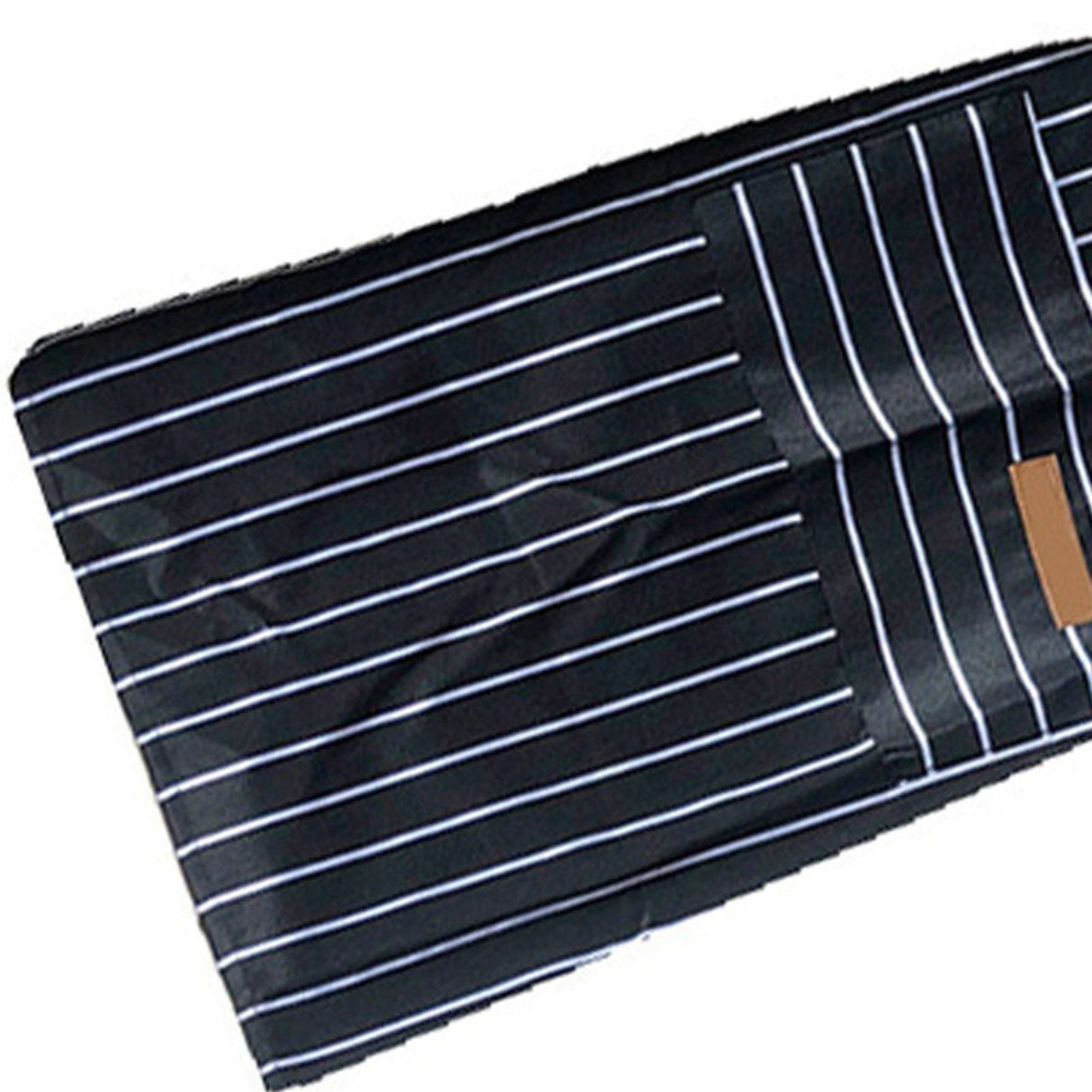 2 Pcs Kitchen Cooking Apron with 2 Pockets Adjustable Bib Chef Apron for Men Women Black Strip