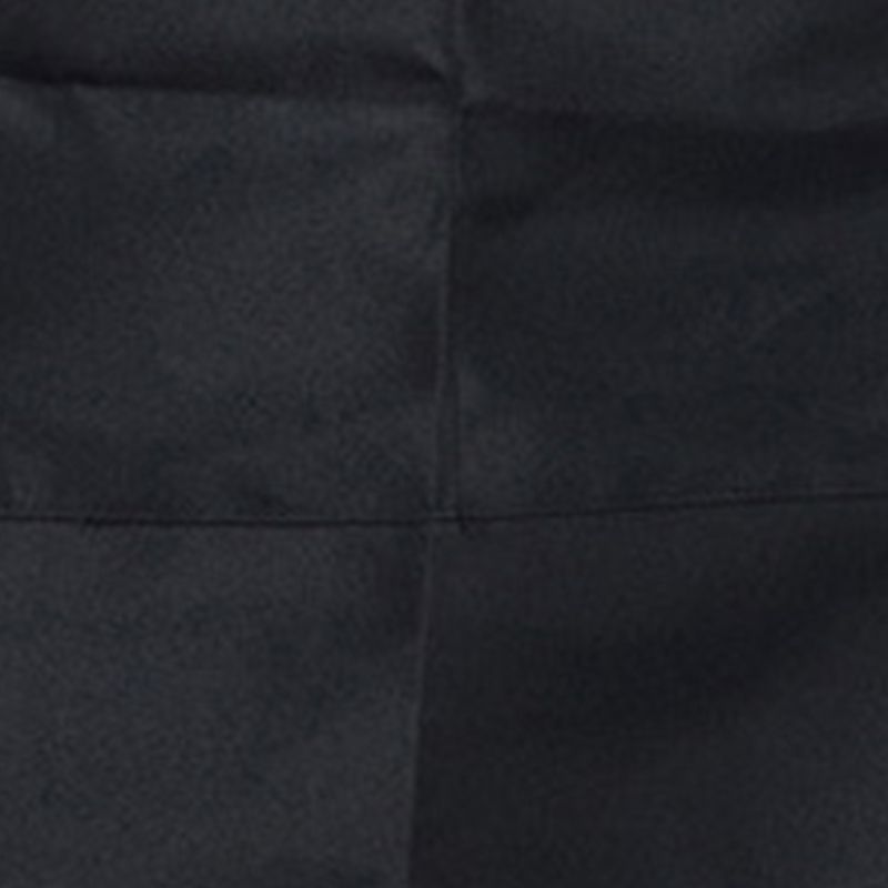 2pcs Chef Waist Apron Soft Moisture Absorbent Breathable Polyester Men's Half Apron with Pockets for Hotel Restaurant Bar Black