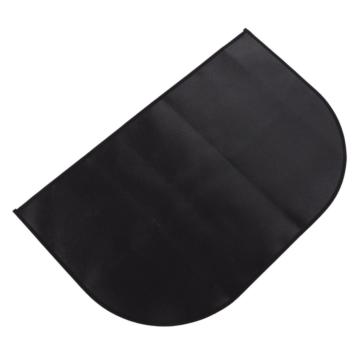 Fire Pit Mat Insulated Fireproof Heat Resistant Foldable Under Grill Mat for Fireplace Outdoor Camping Black 50x80cm/19.7x31.5in