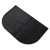 Fire Pit Mat Insulated Fireproof Heat Resistant Foldable Under Grill Mat for Fireplace Outdoor Camping Black 50x80cm/19.7x31.5in