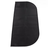 Fire Pit Mat Insulated Fireproof Heat Resistant Foldable Under Grill Mat for Fireplace Outdoor Camping Black 50x100cm/19.7x39.4in