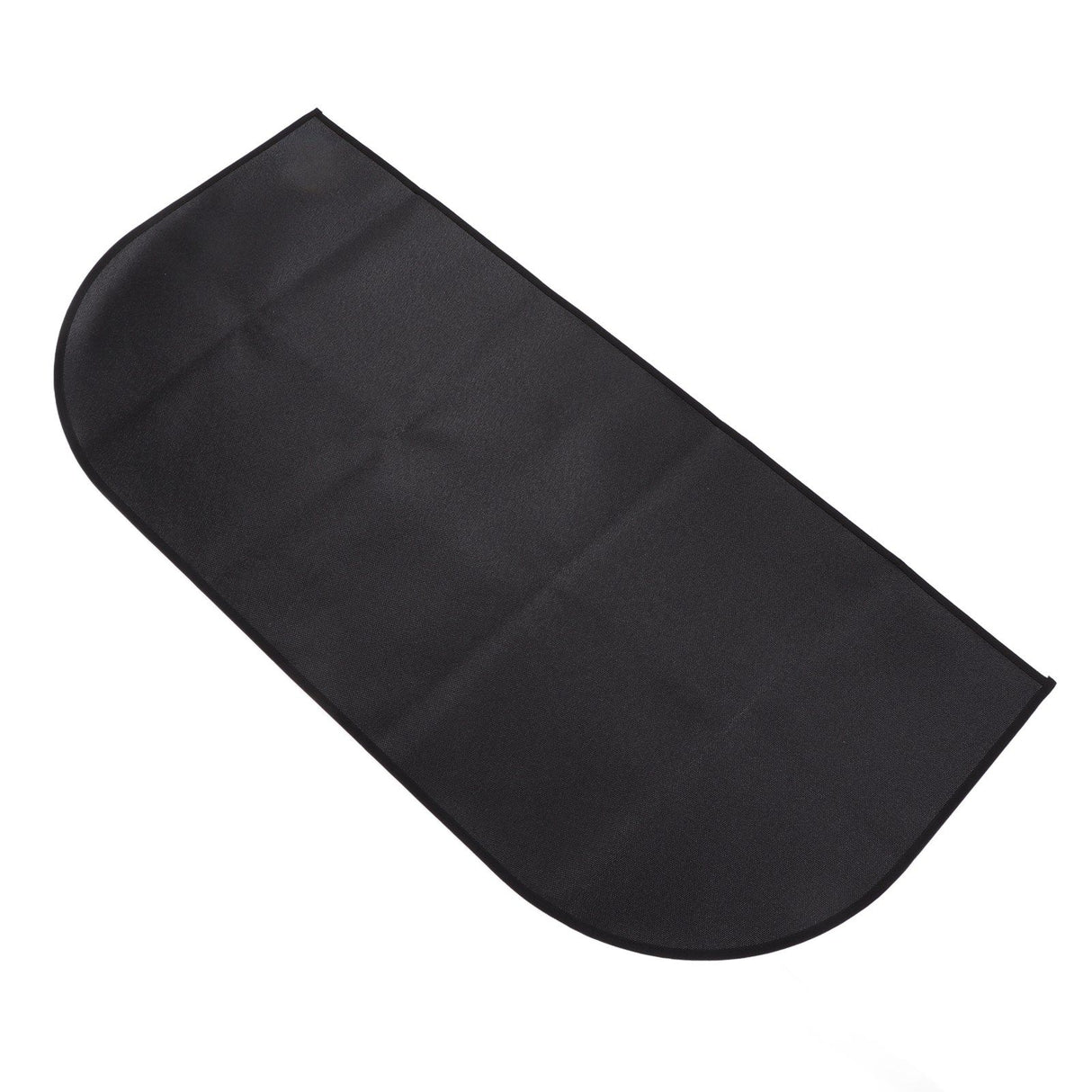 Fire Pit Mat Insulated Fireproof Heat Resistant Foldable Under Grill Mat for Fireplace Outdoor Camping Black 50x100cm/19.7x39.4in