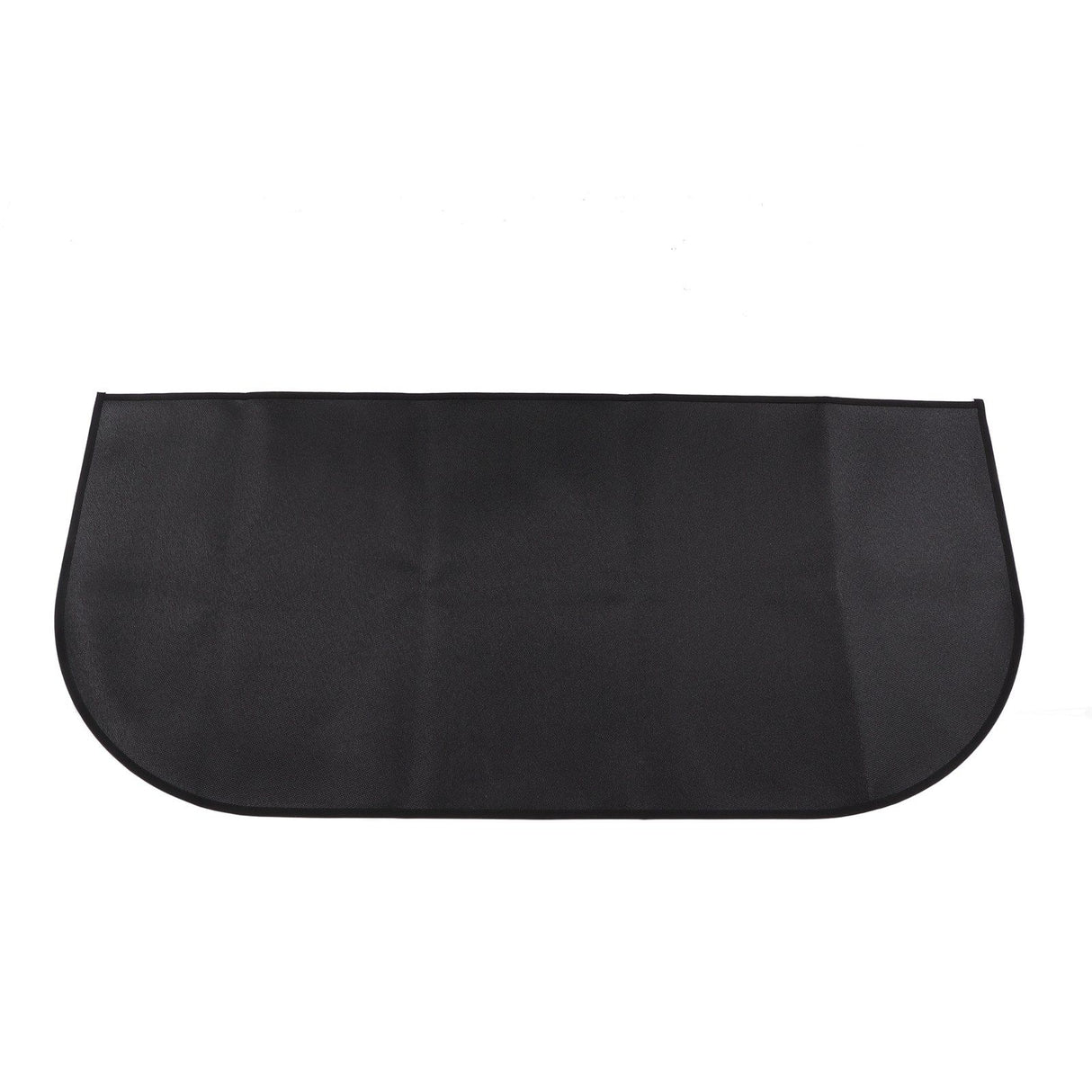 Fire Pit Mat Insulated Fireproof Heat Resistant Foldable Under Grill Mat for Fireplace Outdoor Camping Black 50x100cm/19.7x39.4in