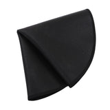 Grill Mat Fireproof High Temperature Resistance Washable Reusable Round BBQ Mat Black 24in / 60cm Dia