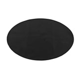 Grill Mat Fireproof High Temperature Resistance Washable Reusable Round BBQ Mat Black 36in / 92cm Dia