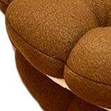 Cookie Cushion Cute Soft Breathable PP Cotton Filling Seating Cushion for Dormitory Bedroom Bedside 450g Chocolate