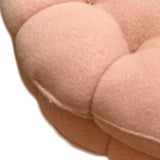 Cookie Cushion Cute Soft Breathable PP Cotton Filling Seating Cushion for Dormitory Bedroom Bedside 450g Strawberry Pink