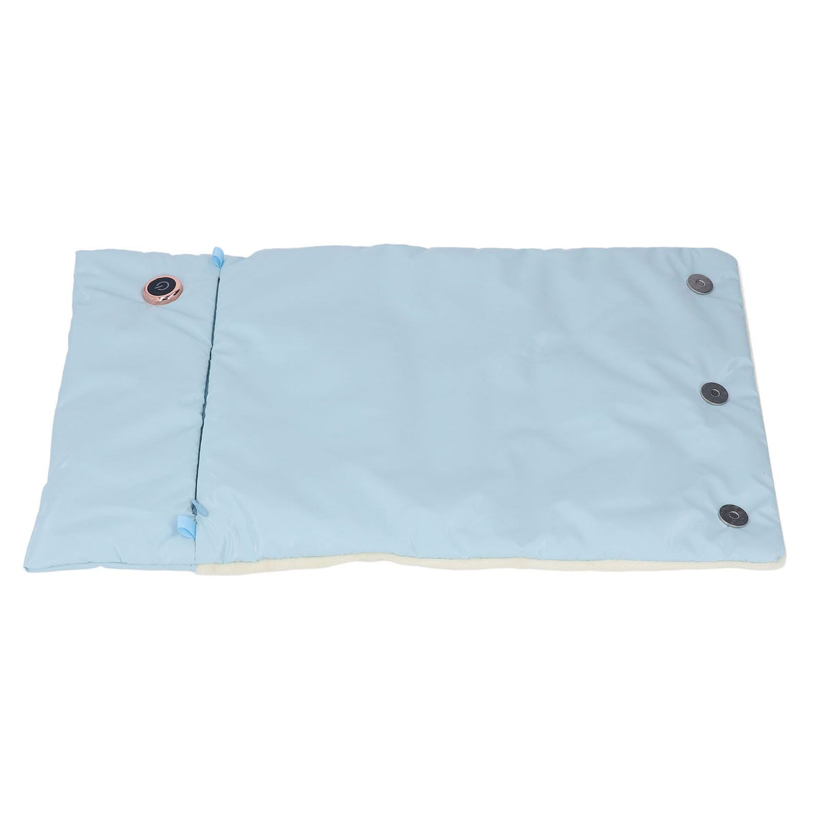 Office Hand Electric Heated Warming Bag USB Lightweight Portable Fashionable Home Heating Hand Muff Blue
