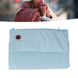 Office Hand Electric Heated Warming Bag USB Lightweight Portable Fashionable Home Heating Hand Muff Blue