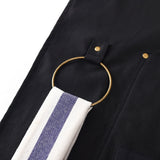 Barbecue Apron Adjustable Waterproof Work Tool Apron with Multiple Pockets Kitchen Apron