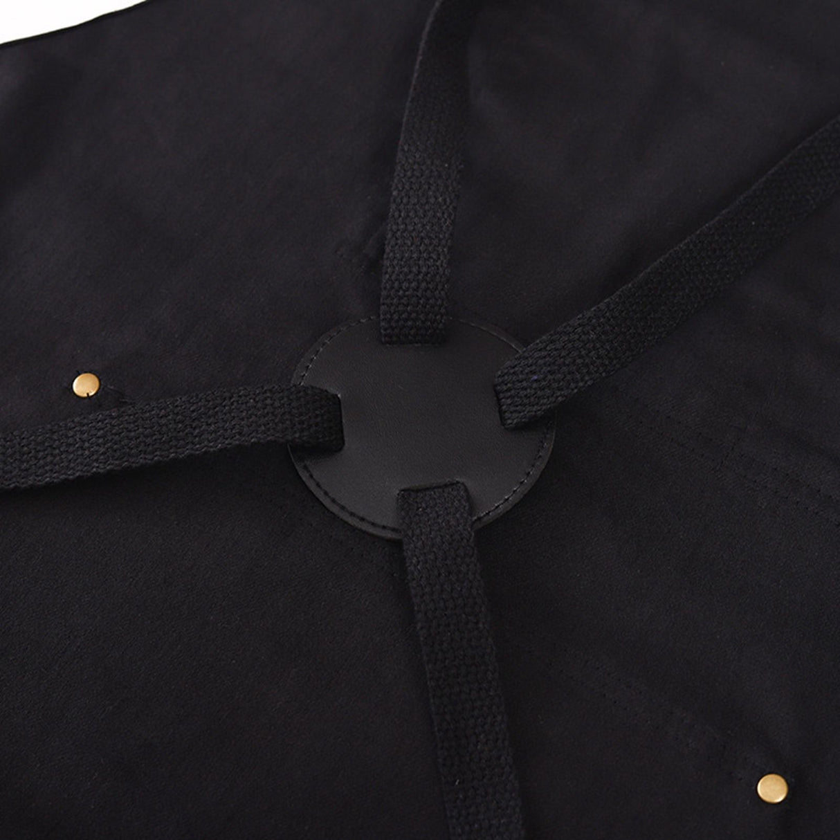 Barbecue Apron Adjustable Waterproof Work Tool Apron with Multiple Pockets Kitchen Apron