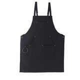Barbecue Apron Adjustable Waterproof Work Tool Apron with Multiple Pockets Kitchen Apron - Extra Image