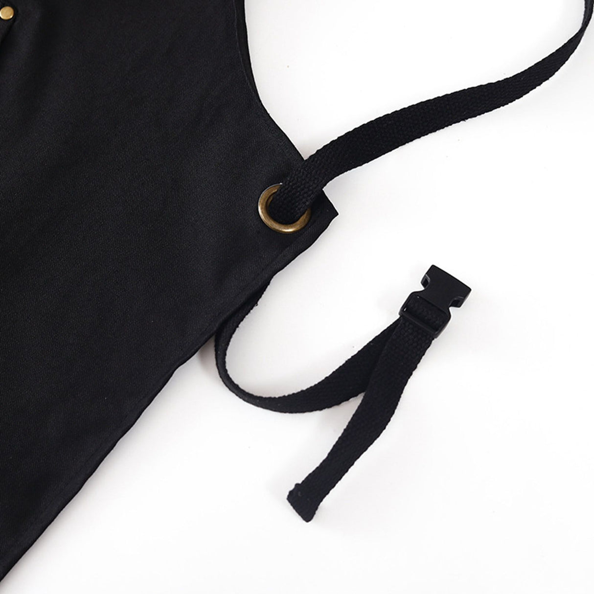 Barbecue Apron Adjustable Waterproof Work Tool Apron with Multiple Pockets Kitchen Apron