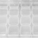 Nail Storage Box 28 Grid Eco Friendly Durable Transparent PP Separate Lid Nail Tip Box for Bead Earrings Jewelry Transparent 28 Grids - Low Angle
