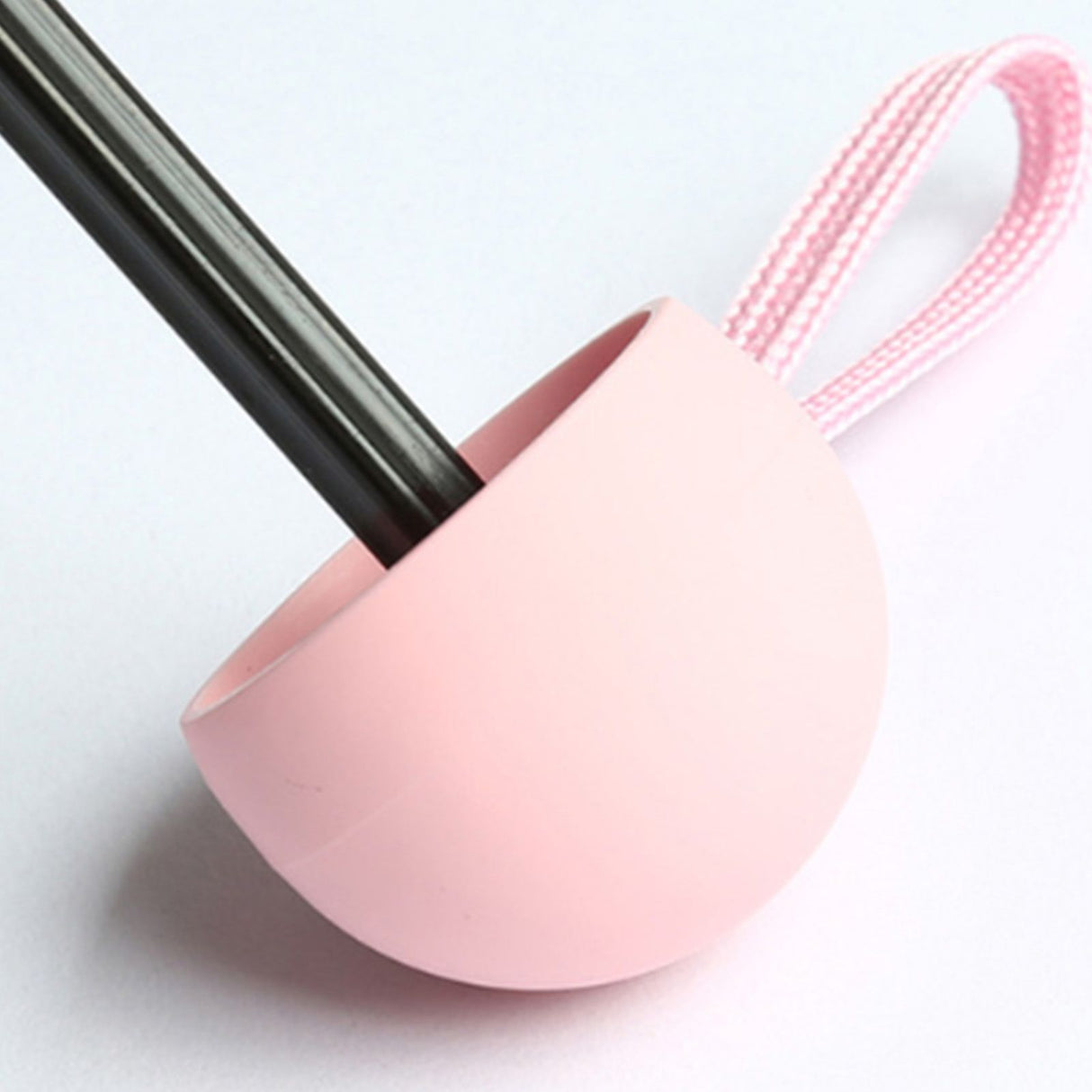 Capsule Umbrella Mini Pocket UV Resistant 2 Use 5 Section 8 Edged Outdoor Accessories Pink