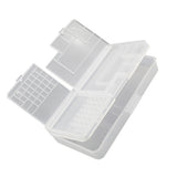 Electronic Components Storage Box Multipurpose Double Layer Rectangular PP Clear Component Containers
