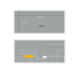 Electronic Components Storage Box Multipurpose Double Layer Rectangular PP Clear Component Containers