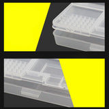 Electronic Components Storage Box Multipurpose Double Layer Rectangular PP Clear Component Containers - Extra Image