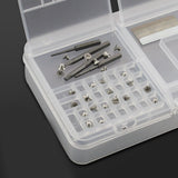 Electronic Components Storage Box Multipurpose Double Layer Rectangular PP Clear Component Containers