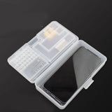 Electronic Components Storage Box Multipurpose Double Layer Rectangular PP Clear Component Containers