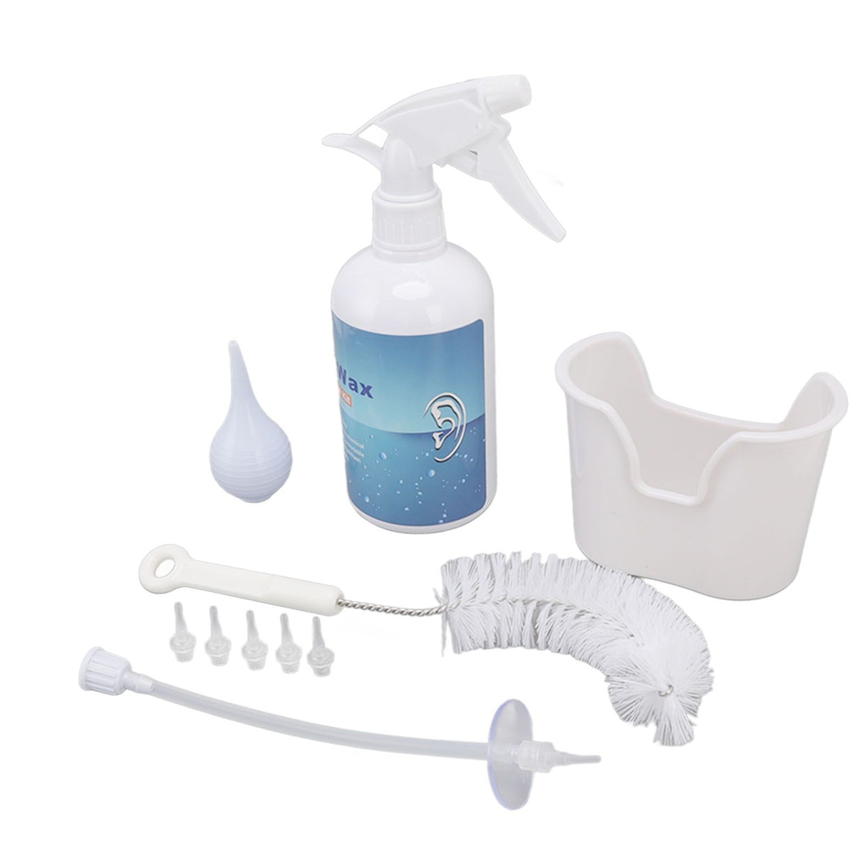 Ear Cleaning Kits 500ml Professional Ear Washer Irrigation Flushing Kit Ear Wax Removal Tool for Home Use