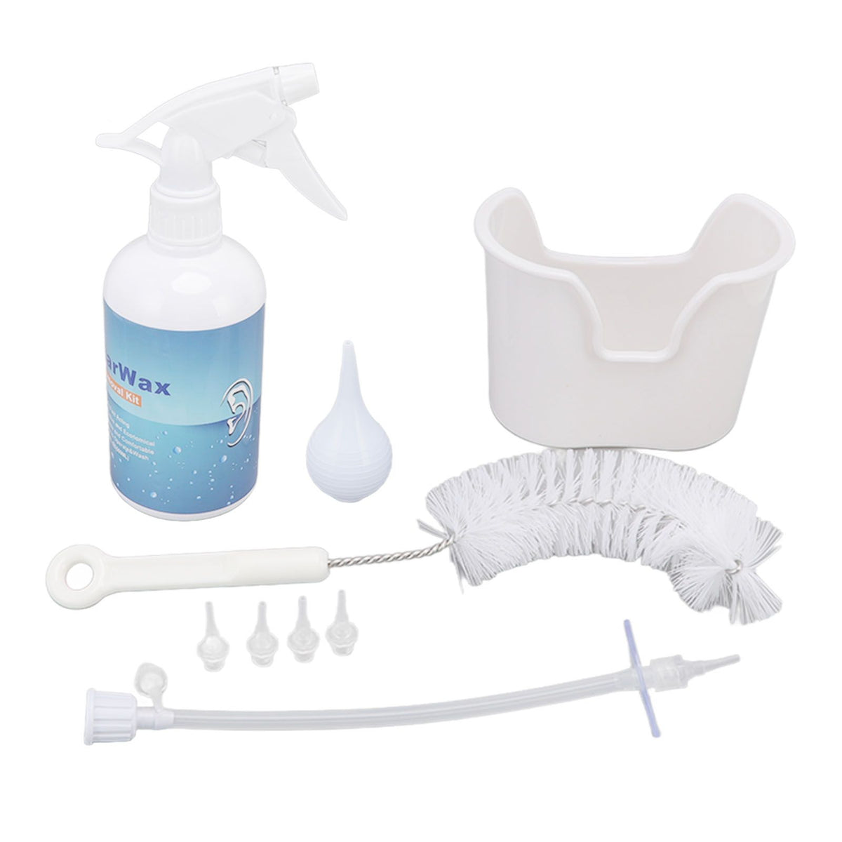 Ear Cleaning Kits 500ml Professional Ear Washer Irrigation Flushing Kit Ear Wax Removal Tool for Home Use