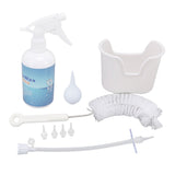 Ear Cleaning Kits 500ml Professional Ear Washer Irrigation Flushing Kit Ear Wax Removal Tool for Home Use - 45-Degree Angle