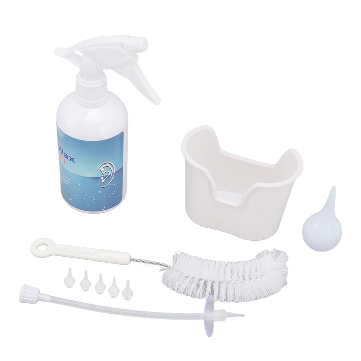 Ear Cleaning Kits 500ml Professional Ear Washer Irrigation Flushing Kit Ear Wax Removal Tool for Home Use