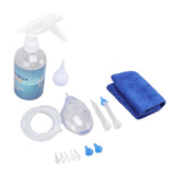 Ear Cleaning Kits 500ml Ear Washer Spray Bottle System with Professional Ear Muff Ear Wax Removal Tool for Home