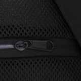 Shoulder Backpack Breathable Large Capacity Lockable Zipper Oxford Cloth Portable Sling Bag for Women Men Black - Extra Image