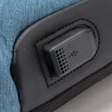 Shoulder Backpack Breathable Large Capacity Lockable Zipper Oxford Cloth Portable Sling Bag for Women Men OD Green