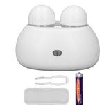 Contact Lens Cleaner Machine Automatic Portable Ultrasonic Contact Lens Cleaning Tool for Home White