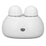 Contact Lens Cleaner Machine Automatic Portable Ultrasonic Contact Lens Cleaning Tool for Home White - Front View