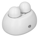Contact Lens Cleaner Machine Automatic Portable Ultrasonic Contact Lens Cleaning Tool for Home White - Close-Up Angle